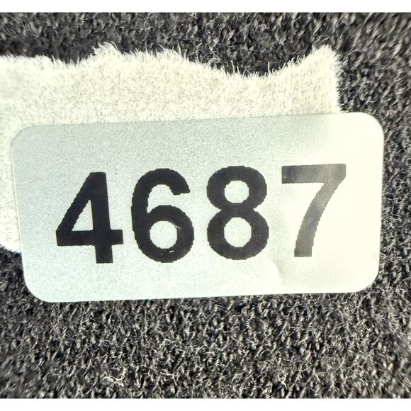 Theory Zip Hem Legging Pants Structured Knit Black Viscose Stretch Women's M - Picture 9 of 9